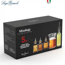 ladychef Drink & Wine Mixology Barware & Cocktail Set 5 pezzi Bormioli Luigi
