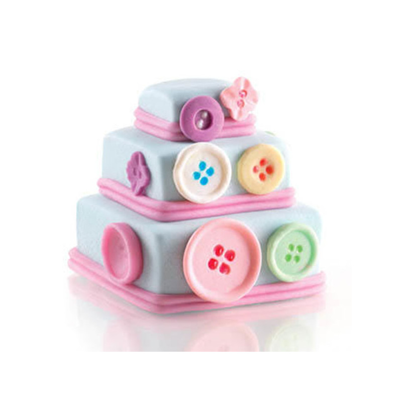 ladychef Monoporzioni innovative Stampo 6 Mini Wonder Cakes quadrate