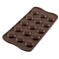 ladychef Stampi silicone Stampo Choco Macarons 15 forme